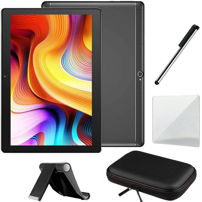 Dragon Touch NotePad K10 10.1" Android Tablet with Deco Gear Stand, Case and Stylus Bundle