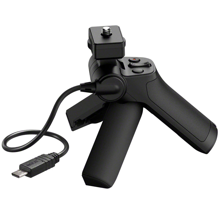 Sony VCT-SGR1 Shooting Grip Vlogging Camera Tripod 64GB Battery Kit for NP-BX1 Bundle