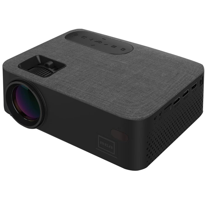 RCA RPJ143 Bluetooth Portable Home Theater High Definition 1080P Projector (Black)