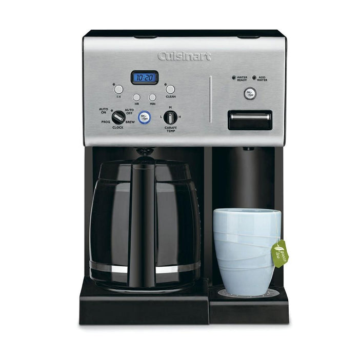 Cuisinart Coffee Plus 12-Cup Programmable Coffeemaker Black + Extended Warranty