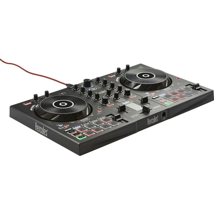 Hercules DJControl Inpulse 300 2-Channel DJ Controller for DJUCED w/ Bytech Headphones