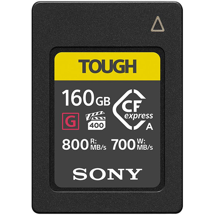 Sony 160GB CFexpress Type A TOUGH Memory Card 800/700MB/s Read/Write Speed CEA-G160T