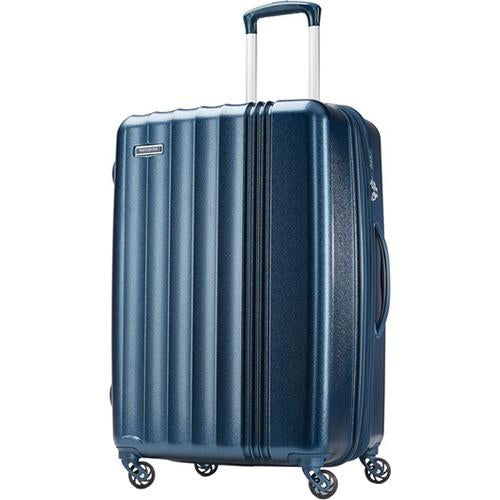 Samsonite Cerene Hardside Luggage  25" Checked Medium with Spinner Wheels, Blue