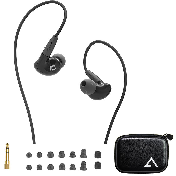 MEE Audio Audio Pinnacle P2 Headphones HiFi Audio Audiophile with Mic & Detachable Cable