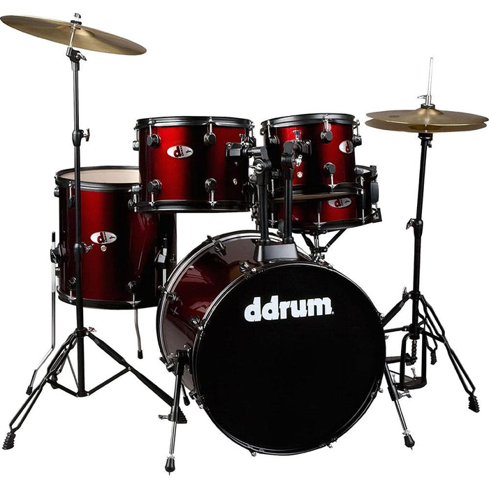 DDRUM D120 5-piece Complete Drum Kit, Blood Red