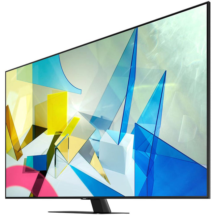 Samsung QN49Q80TA 49" QLED 4K UHD Smart TV 2020 + 5.1ch Soundbar HW-Q60T Bundle