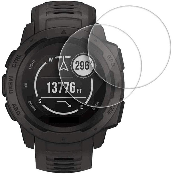 Garmin Instinct Solar Rugged Outdoor Watch with GPS Sunburst+Accessories Bundle
