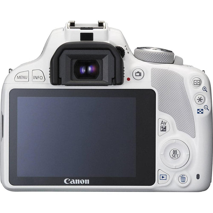Canon EOS Rebel SL1 Digital SLR Camera with EF-S 18-55mm IS STM Lens - White