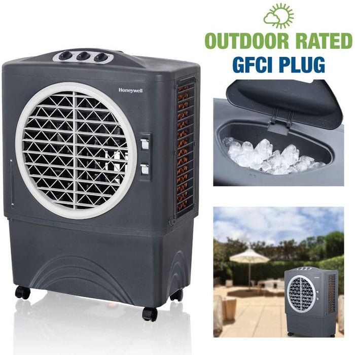 Honeywell 1062 CFM Indoor-Outdoor Portable Evaporative Air Cooler - Open Box