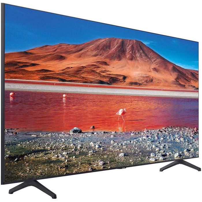 Samsung UN55TU7000 55" 4K Ultra HD Smart LED TV (2020 Model) + Movies Streaming Pack