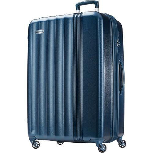 Samsonite Cerene Hardside Luggage  29" Checked Large with Spinner Wheels, Blue - Open Box