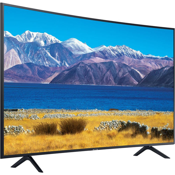 Samsung UN55TU8300 55" HDR 4K UHD Smart Curved TV - (2020 Model)