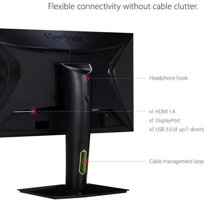 ViewSonic XG2560 25" Full HD 1080p 240Hz TN Gaming Monitor with NVIDIA G-Sync - Open Box