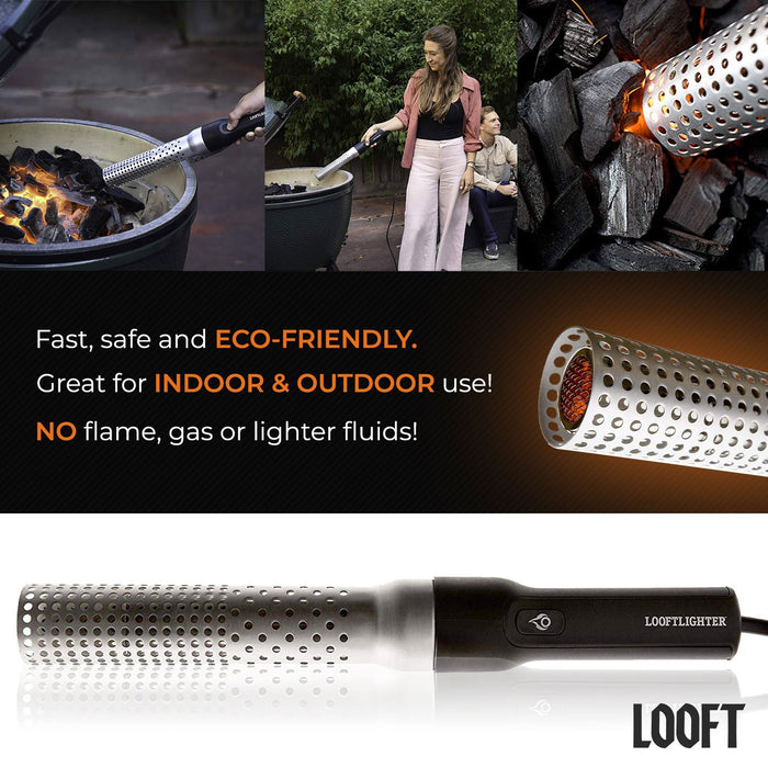 Looft Lighter I Original Electric Fire Starter, 60 Second Charcoal Lighter 70018