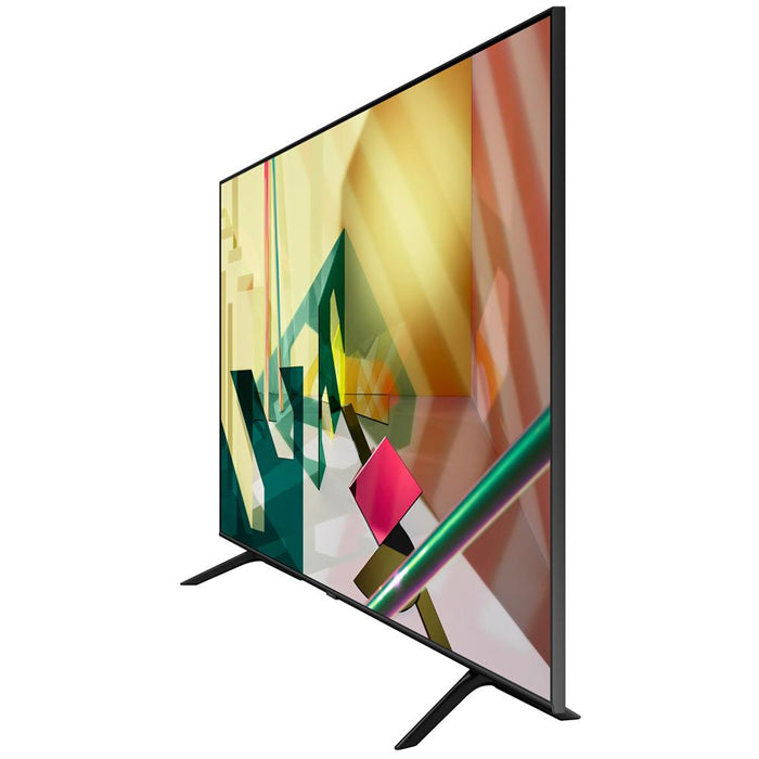 Samsung QN75Q70TA 75" 4K QLED Smart TV (2020 Model) (Renewed) + 1 Year Protection Plan