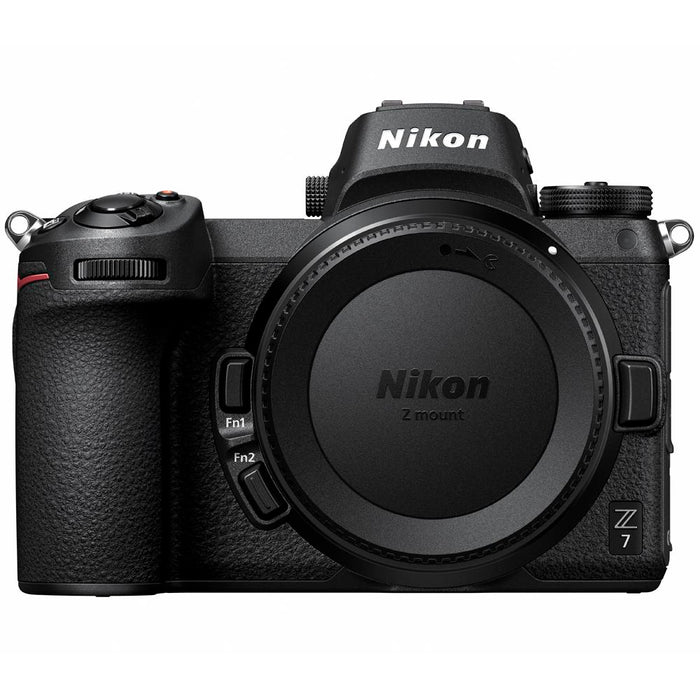 Nikon Z7 Mirrorless Full Frame Digital Camera Body + Microphone + Backpack 64GB Bundle