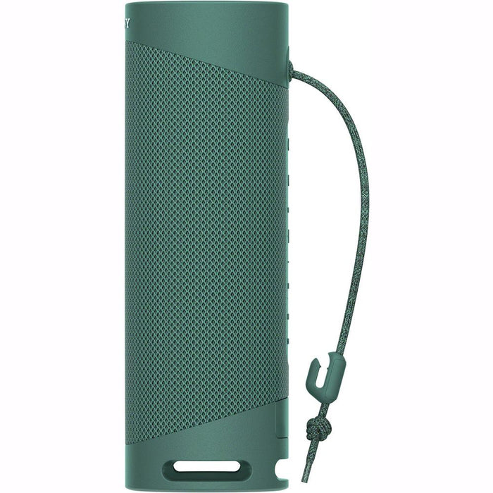 Sony XB23 EXTRA BASS Portable Bluetooth Speaker, Green w/ Accessories Bundle
