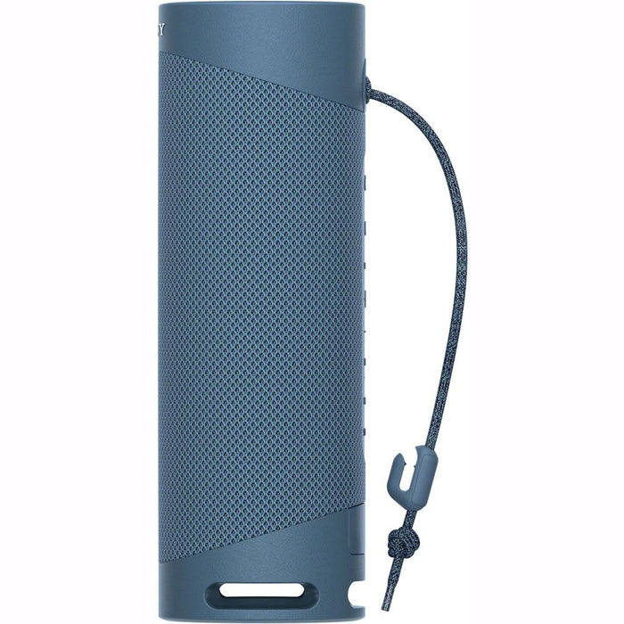 Sony XB23 EXTRA BASS Portable Bluetooth Speaker, Blue w/ Accessories Bundle