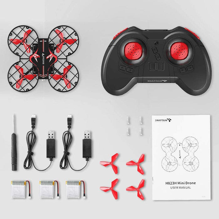 SNAPTAIN H823H Portable Mini Drone for Kids, RC Pocket Quadcopter