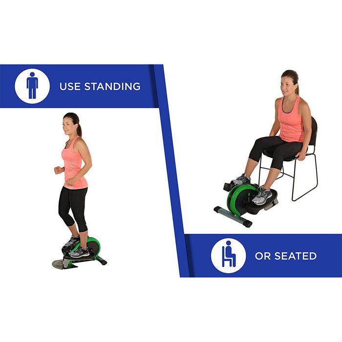 Stamina InMotion Portable Elliptical Compact Trainer w/ Towel & Slimming Belt
