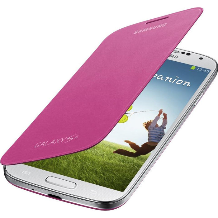 Samsung Galaxy S IV Flip Cover Pink