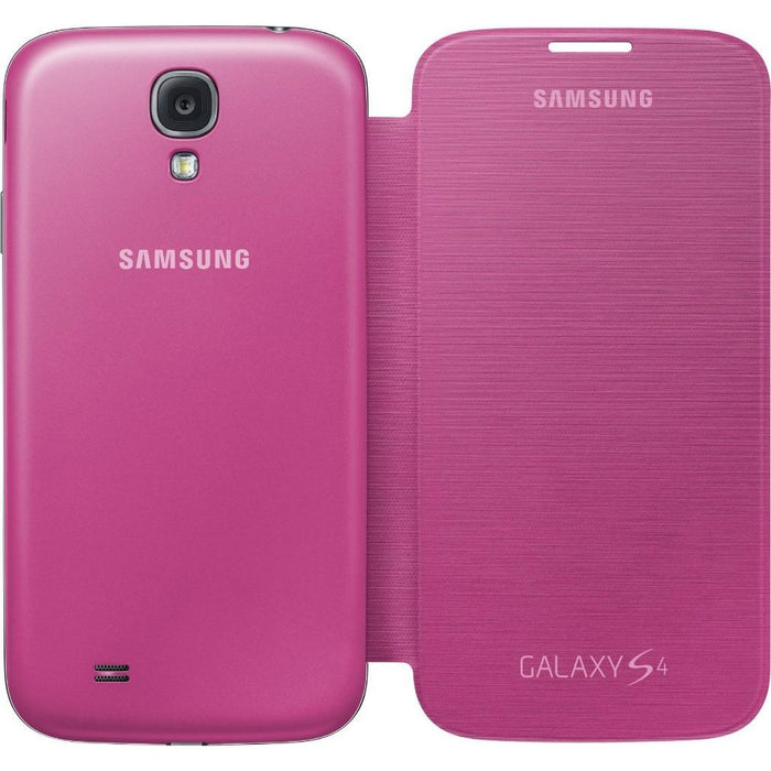 Samsung Galaxy S IV Flip Cover Pink