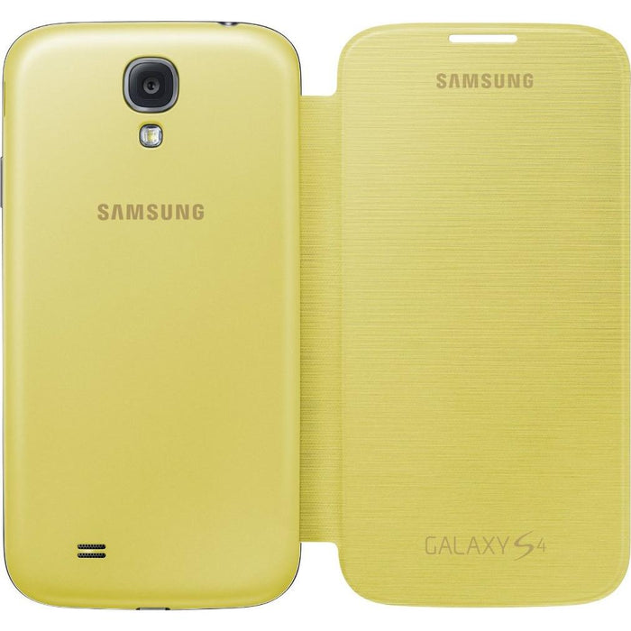 Samsung Galaxy S IV Flip Cover Yellow