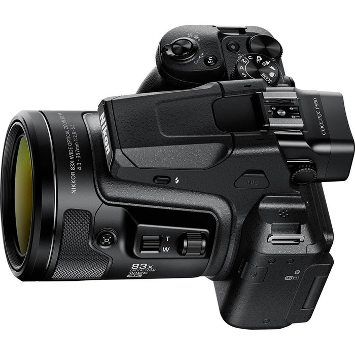 Nikon COOLPIX P950 16MP 83x Super Telephoto Zoom Digital Camera 4K UHD - Renewed