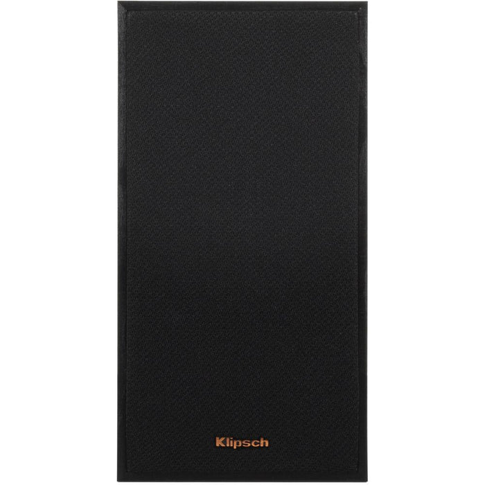 Klipsch R-41M Powerful Detailed Bookshelf Speaker Set of 2 Black+Warranty Bundle