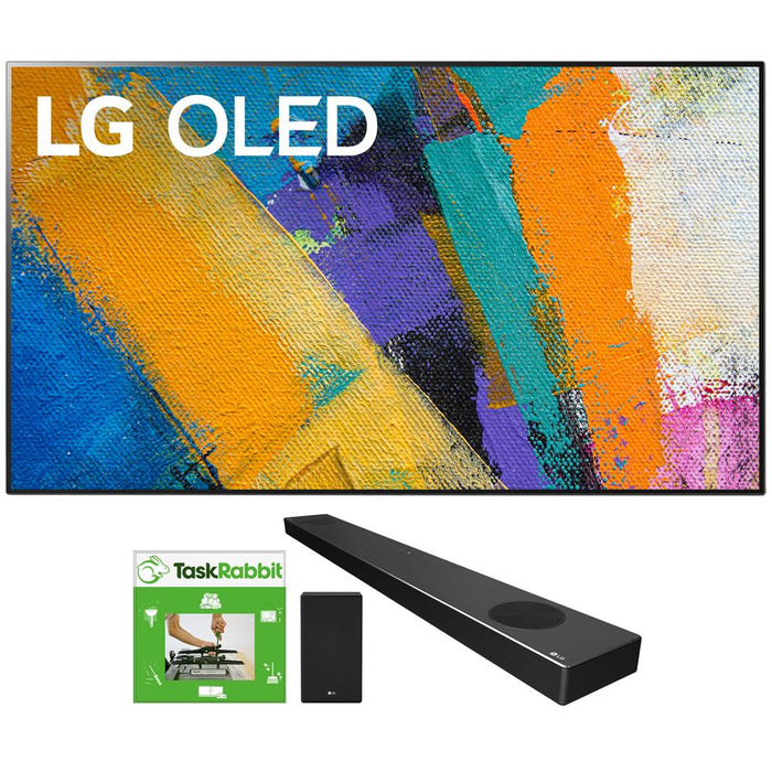 LG 65" GX 4K Smart OLED TV w/ AI ThinQ (2020 Model) + LG SN9YG Soundbar Bundle