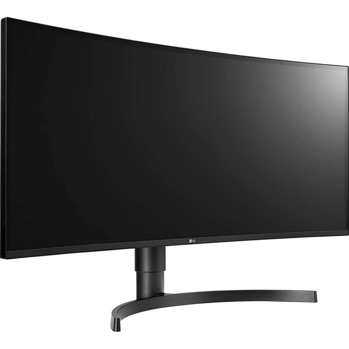 LG 34" 21:9 UltraWide QHD 3440x1440 Curved IPS Monitor w/ HDR10 +Accessories Bundle