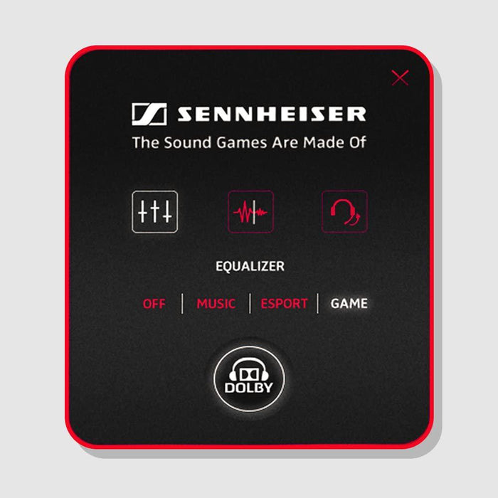Sennheiser GSP 350 Surround Sound USB PC Gaming Headset w/ Surround Sound 7.1 - Open Box