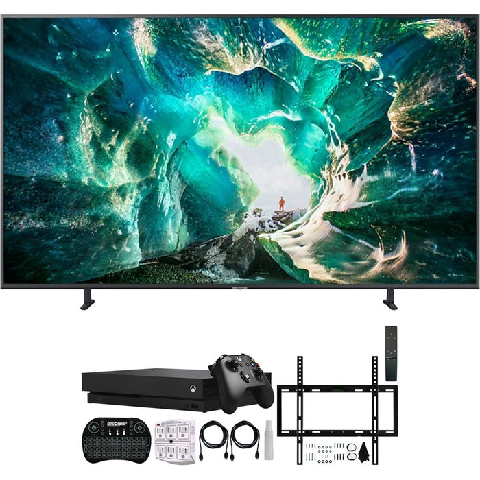 Samsung 65" RU8000 LED Smart 4K UHD TV (2019) w/ Microsoft Xbox One X 1TB Bundle