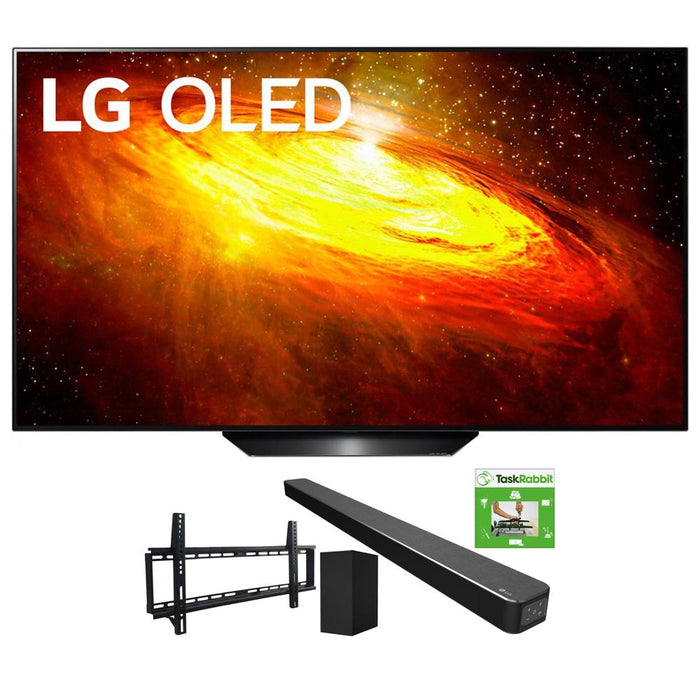 LG 65" BX 4K Smart OLED TV w/ AI ThinQ (2020 Model) + LG SN6Y Sound Bar Bundle