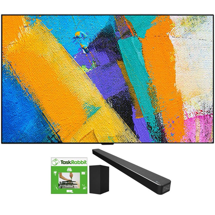 LG 77" GX 4K Smart OLED TV w/ AI ThinQ (2020 Model) + LG SN6Y Soundbar Bundle