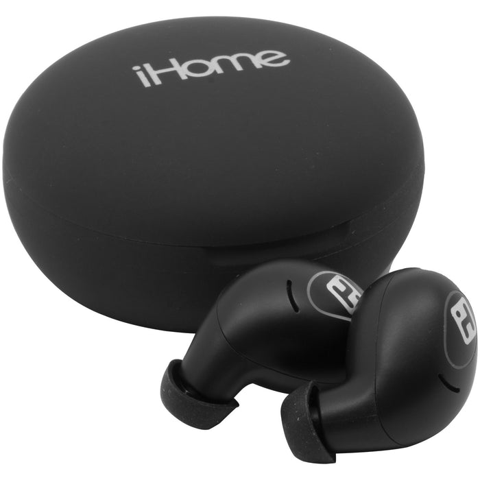 iHome XT-59 True Wireless Earbuds, Black HM-AU-BE-200-BK