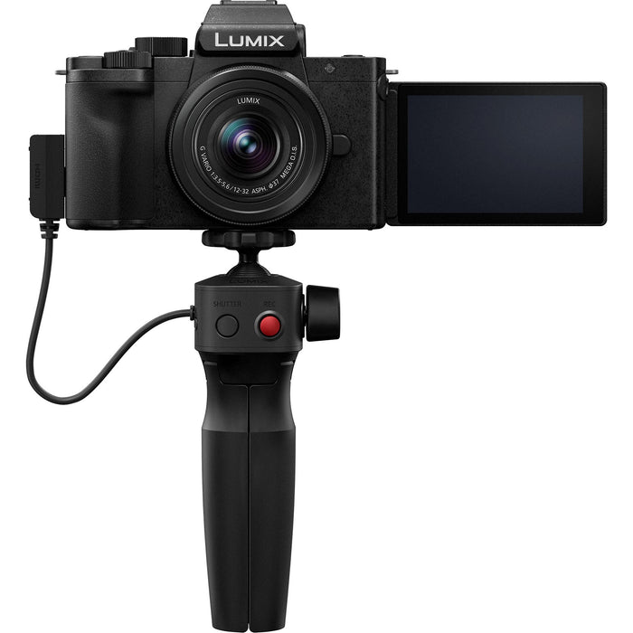 Panasonic DC-G100VK LUMIX G100 Mirrorless Camera with 12-32mm Lens Tripod 4K Vlogging Kit