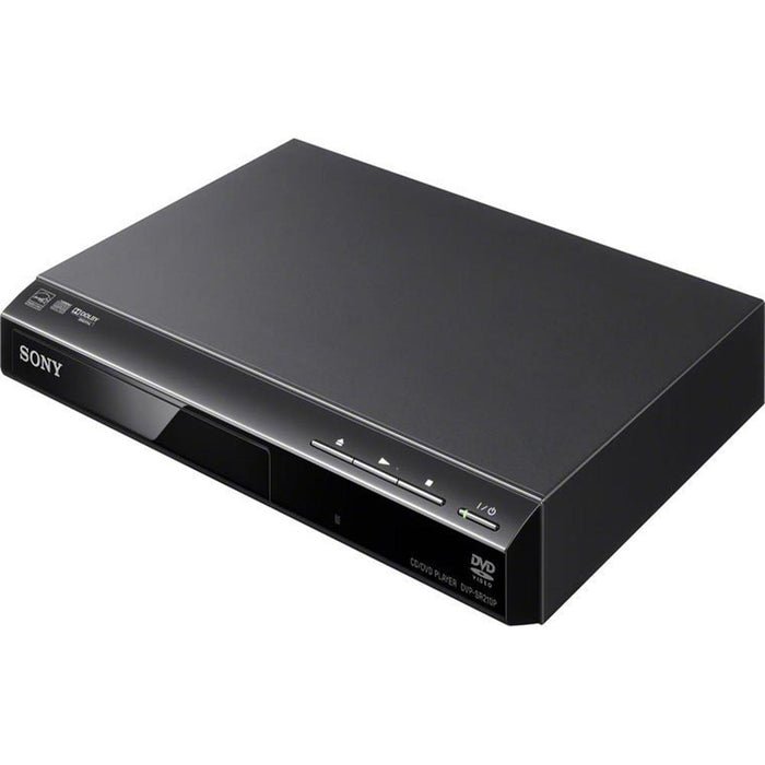 Sony DVPSR210P Progressive Scan DVD Player, Black + 1 Year Extended Warranty