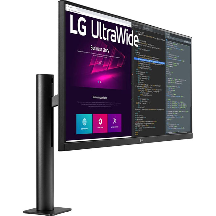 LG 34" 21:9 UltraWide QHD 3440x1440 Ergo IPS HDR Monitor 34WN780-B