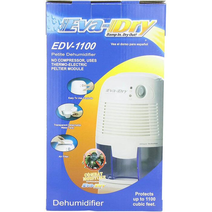 Eva-Dry Electric Petite Dehumidifier EDV-1100 - Open Box