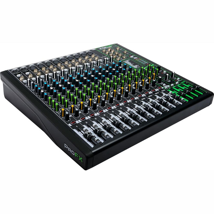 Mackie ProFX16v3 16 Channel 4-Bus Professional Effects Mixer with USB - Open Box