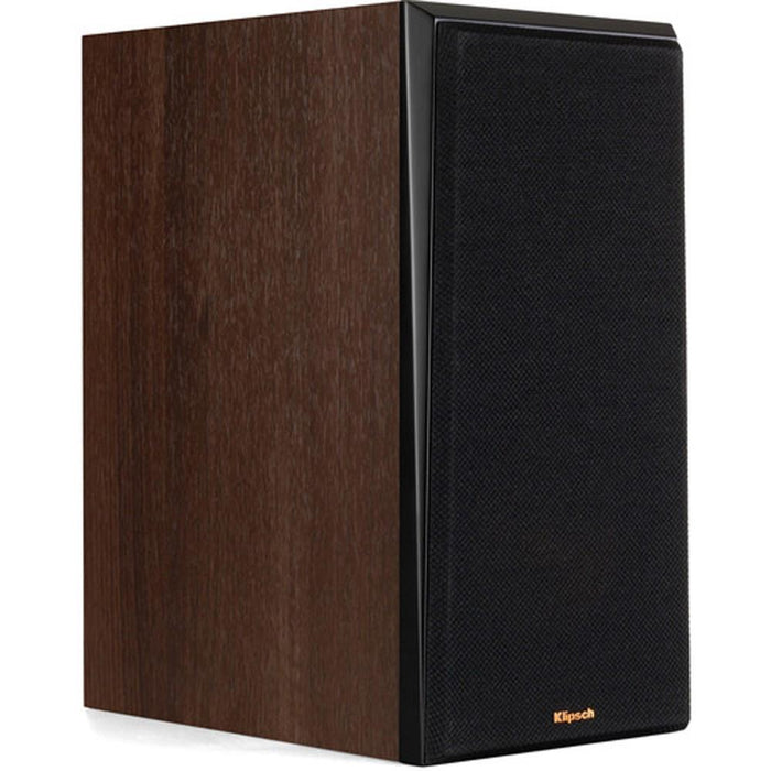 Klipsch RP-600M Reference Premier 6.5" 2-Way Bookshelf Speaker, Pair (Walnut) - Renewed