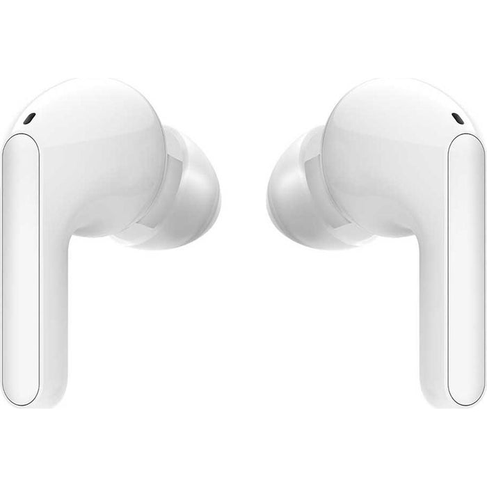 LG TONE Free HBS-FN6 True Wireless Bluetooth Earbuds White + Extended Warranty