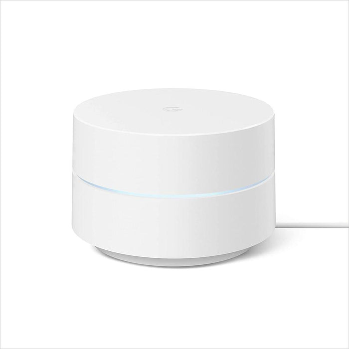 Google Wifi Mesh Network System Router AC1200 Point 1-Pack + Wall Mount Bundle
