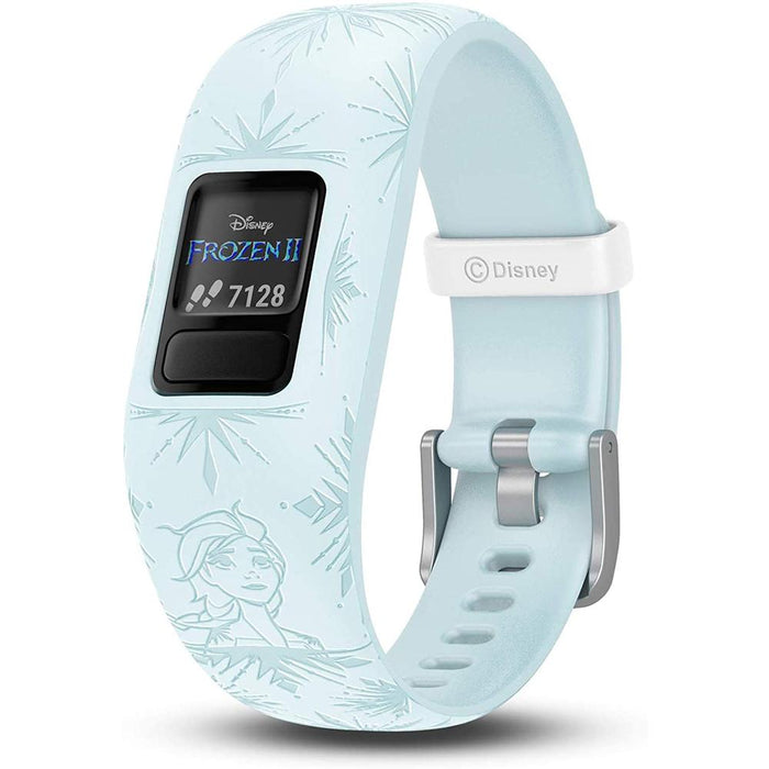 Garmin Vivofit Jr 2, Kids Fitness/Activity Tracker, Disney Frozen 2 + Headphones Bundle