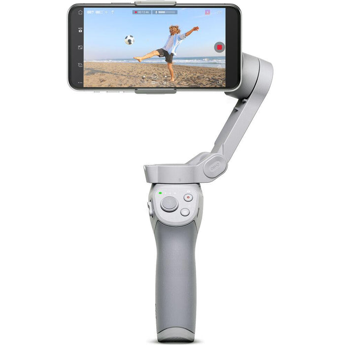 DJI OM4 Osmo Mobile Smartphone Handheld 3-Axis Gimbal Stabilizer w Grip and Tripod
