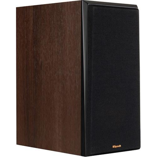 Klipsch RP-600M Reference Premiere 6.5" 2-Way Bookshelf Speaker, Pair Walnut Refurbished