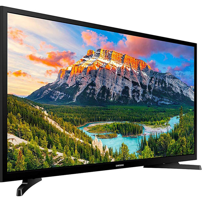 Samsung UN32N5300AFXZA 32" 1080p Smart LED TV (2018), Black (Renewed) + Wall Mount Kit