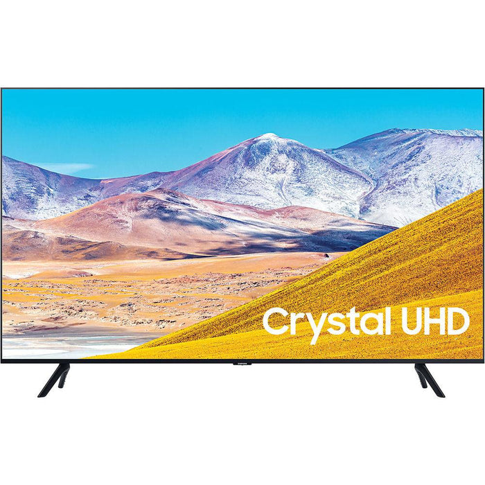 Samsung UN43TU8000 43" 4K Ultra HD Smart LED TV (2020 Model) (Renewed)  + Wall Mount Kit