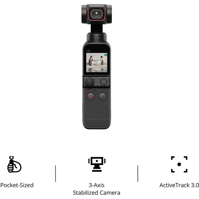 DJI Pocket 2 Touchscreen Handheld 3-Axis Gimbal Stabilizer Camera